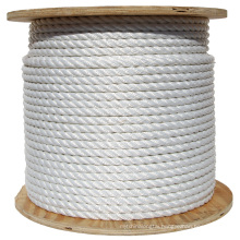 6mmx220m pp 3 strands twisted split film rope